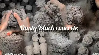 😷 Nonstop Fast Crumbling edit of black Concrete • Water • Dry tub • Claypot • Floor • Satysfying 