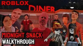 Playing Midnight snack in roblox... (with my cousin) 