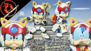 Yolopark Speedy | Samurai Pizza Cats | Model Kit Build | Action Figure Review