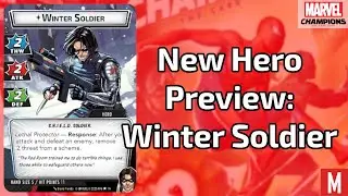 Winter Soldier - New Hero Preview for Marvel Champions