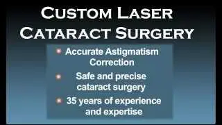 Custom Laser Cataract Surgery