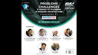 IPA and iDAC Webinar on Problems Challenges & Wishes Of Plumbing In Modern Architecture