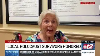 WPEC CBS12: Holocaust Survivor Day Hosted by Alpert JFS
