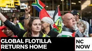 Global Sumud Flotilla Returns Home After Detention in Gaza
