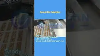 Cereal Bar Making Machine Cereal Bar Forming Equipment #machine #equipment#cerealbarproductionline