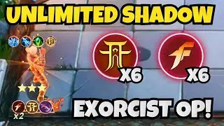 UNLIMITED SHADOW! EXORCIST + KOF OVERPOWERED BUILD - MCGG META GAMEPLAY 