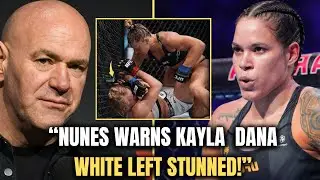Dana White STUNNED After Amanda Nunes KO &mdash; &ldquo;She&rsquo;d Destroy Kayla!&rdquo;