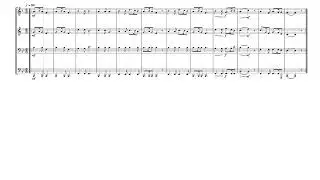 Silent Night for Brass Quartet