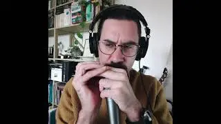New jazz blues harmonica solo to learn at my Patreon page 🎶🚀🎶