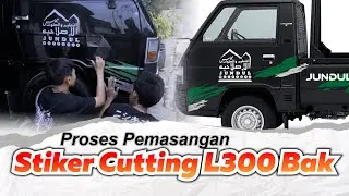 MODIFIKASI PICKUP L300 STRIPING CUTTING STIKER || GALLERY DECAL PRODUCTIONS !!