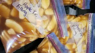 Замороженная начинка для яблочного пирога