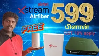 Airtel Wi-Fi Airfiber @599 plan installation video.....