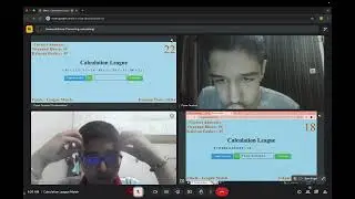 Calculation League Season 2 Finals --- Kaloyan vs. Swanand