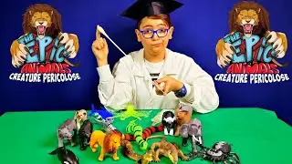 EPIC ANIMALS CREATURE PERICOLOSE - Leo Toys