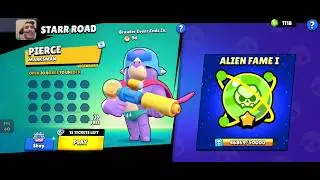 day 842 star drop opening🌟💧and daily bonus🎁(Brawlidays advent calendar day 4🎁, Pierce event day 1🔫🦕)