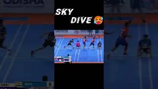 Sky dive 🥵🥵 | india vs Nepal | kho-kho Highlights