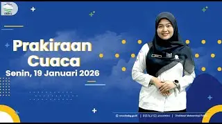 Prakiraan Cuaca Esok Hari, Senin, 19 Januari 2026