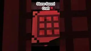 Stone Sword craft in Minecraft  #shorts #viral #shortsvideo #minecraft #ytshorts #trending