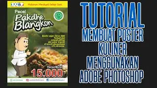 TUTORIAL MEMBUAT POSTER KULINER