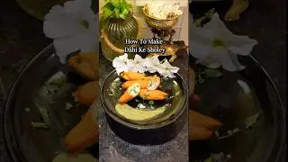 How To Make Dahi Ke Sholey! (Recipe In Description) #shorts #cooking  #recipe