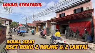 DIJUAL RUMAH RUKO 2 ROLING 2 LANTAI 84 M² || STRATEGIS PINGGIR JLN UTAMA || COCOK UNTUK USAHA 