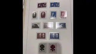 Norway (Norge) Stamp Collection in Leuchtturm Album, Mint  1941 -1979