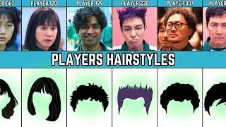 Squid Game Players Hairstyles