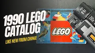 A look through a LEGO Catalog from 1990 filmed in VHS quality!