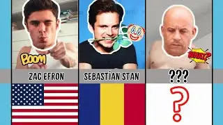 Comparison: 50 Famous Men: SURPRISING Birthplaces!/Continuous Data