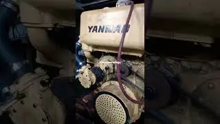 #boat #yanmar6hadteengine#tug main engine