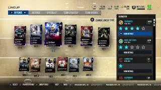 Madden 18- awesome lineup without spending a dime