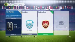 FIFA 18- World Cup Ultimate Team Mode: ICON Upgrade SBC + Reward Pack Opening #61