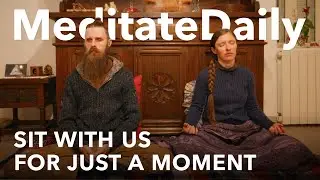 We are sitting in silence. Join for as long as you like