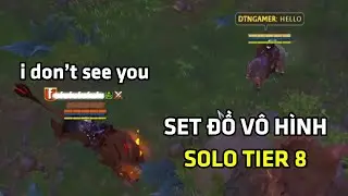 Cách Build Set Đồ VÔ HÌNH và Farm SOLO DUNGEON T8 EZ | ALBION ONLINE