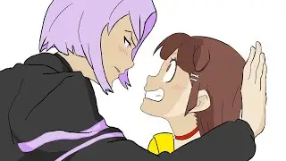 Korone dies after a confession from Okayu animated【Hololive】