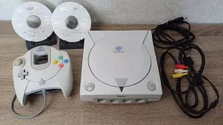 Розпаковка Sega Dreamcast та тестування самостійно записаних дисків з іграми