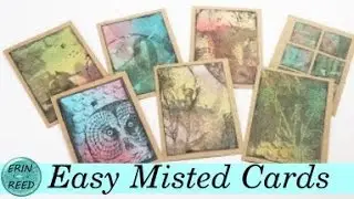 Quick and Easy Cards with Tattered Angels Glimmer Mist
