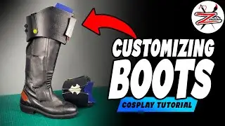 Customizing Boots for Cosplay 👢 | Gepard - Honkai Star Rail Cosplay