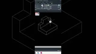 AutoCAD Tutorial | BASIC ISOMETRIC DRAWING 22