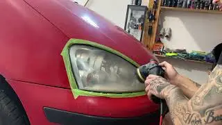 how to polish a car headlight | satisfying video | asmr | AutoHari