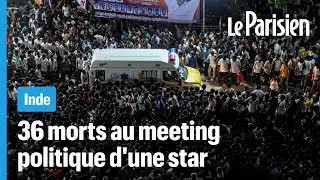 Inde : un mouvement de foule fait 36 morts lors du meeting politique de l'acteur Vijay