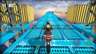 Impossible Bike Stunts 3D - Gameplay Android game - Bike stunt game