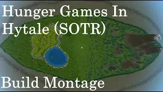Hytale Building Montage - Hunger Games Sunrise on the Reaping