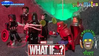 Marvel Minimates What If? PX Exclusive Diamond Select Toys 6 Pack Unboxing and Review