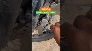 Como Trocar as Pastilhas de Freio de Moto.