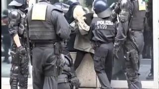 Germany: Anti-fascist Activists Opposed Right-Wing Rally in Frankfurt