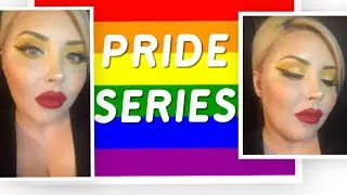 Pride Makeup Series: Yellow Eyeshadow Look inspired by Cait Marks