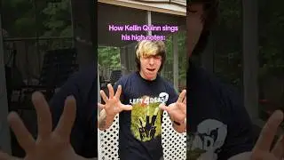 How Kellin Quinn sings his high notes #emo #alternative #poppunk #emomusic
