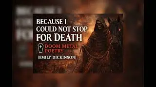 Because I Could Not Stop for Death ⚰️  Doom Metal Poetry Emily Dickinson VOD