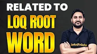 Loq root word  | Army Agniveer 2025 Batch | English Vocabulary with Malik Sir